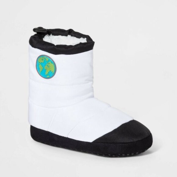 Cat & Jack Puffy Astronaut Slipper Moccs - Picture 1 of 2